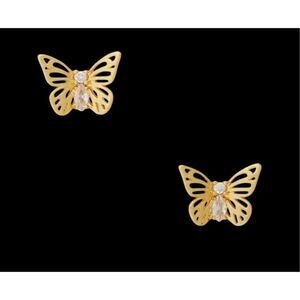 Kate Spade NEW Golden Butterfly stud earrings